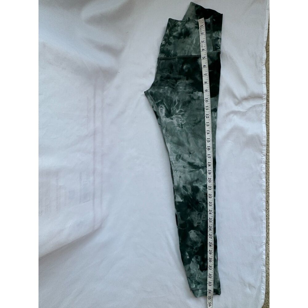 Lululemon Align Diamond Dye Starlight Smoked Spruce Leggings Size 6 Yoga Pilates - Picture 12 of 12